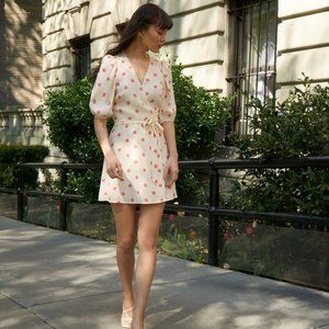 NWT Reformation Olince Dress Sz L in color Andie